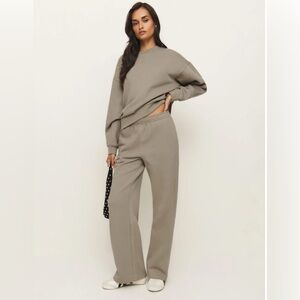 Reformation Wide Leg Sweatpants